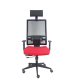 Silla de oficina Piqueras y Crespo Horna Bali + Malla - Ref. fabricante 10TKM840B100B10CRPC - Rojo