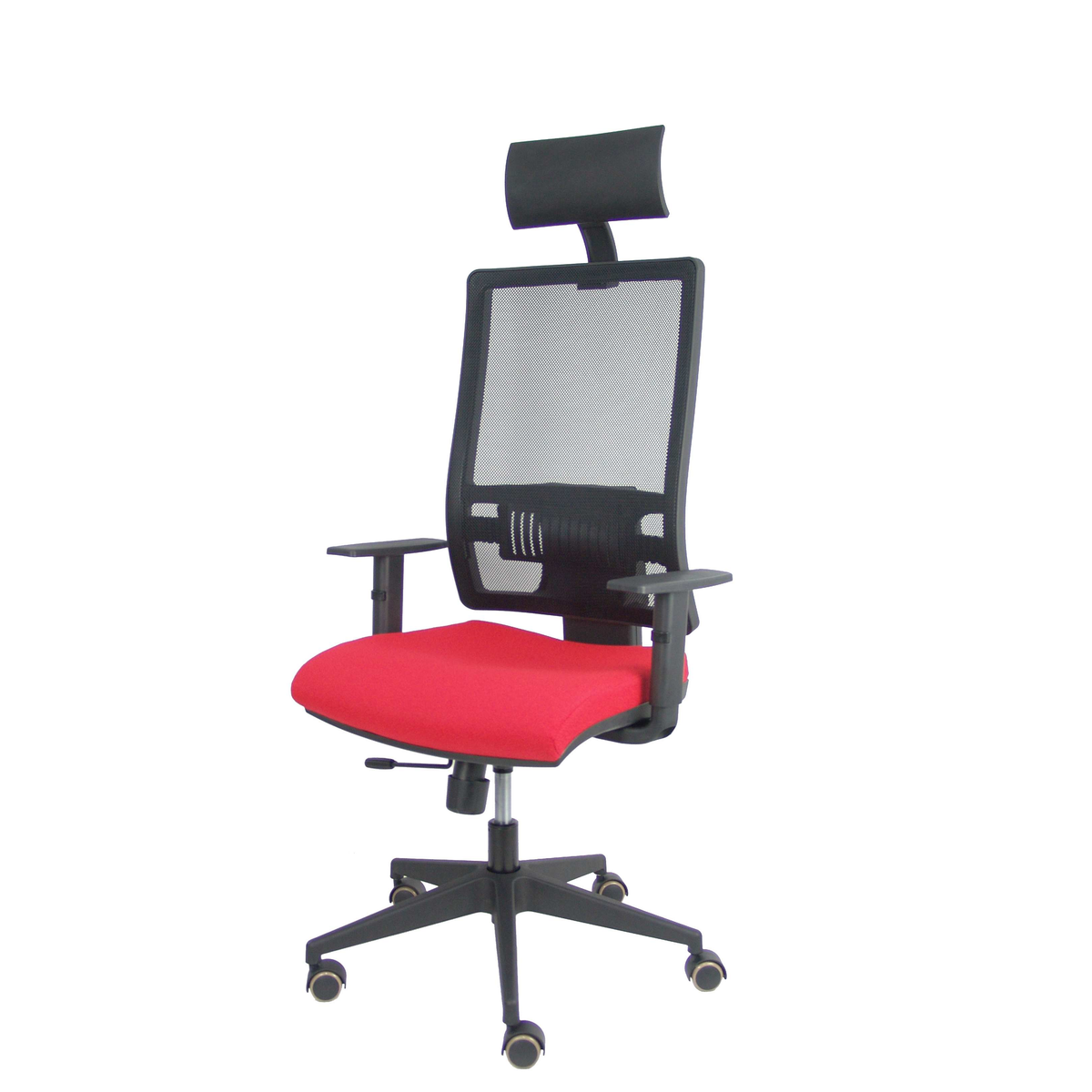 Silla de oficina Piqueras y Crespo Horna Bali + Malla - Ref. fabricante 10TKM840B100B10CRPC - Rojo