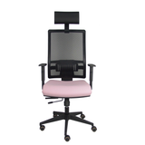 Silla de oficina Piqueras y Crespo Horna Bali + Malla - Ref. fabricante 10TKM840B100B10CRPC - Rosa