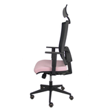 Silla de oficina Piqueras y Crespo Horna Bali + Malla - Ref. fabricante 10TKM840B100B10CRPC - Rosa