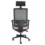 Silla de oficina Piqueras y Crespo Horna Bali + Malla - Ref. fabricante 10TKM840B100B10CRPC - Rosa