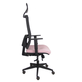 Silla de oficina Piqueras y Crespo Horna Bali + Malla - Ref. fabricante 10TKM840B100B10CRPC - Rosa