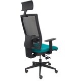 Silla de oficina Piqueras y Crespo Horna Bali + Malla - Ref. fabricante 10TKM840B100B10CRPC - Turquesa