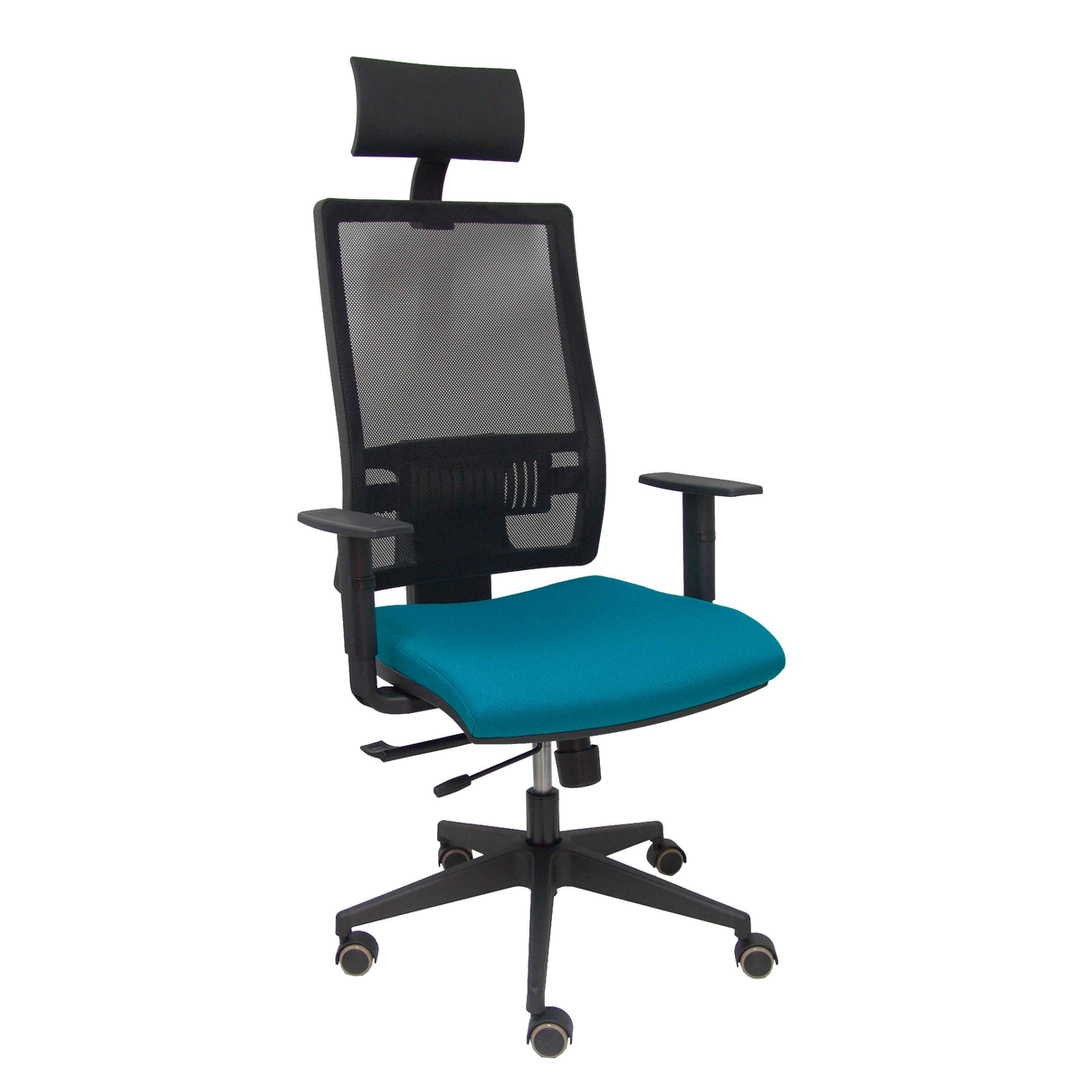 Silla de oficina Piqueras y Crespo Horna Bali + Malla - Ref. fabricante 10TKM840B100B10CRPC - Verde Petroleo