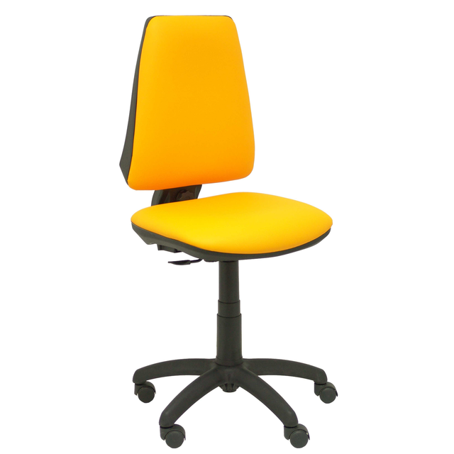 Silla de oficina Piqueras y Crespo 14Cp Similpiel - Contacto permanente - Naranja