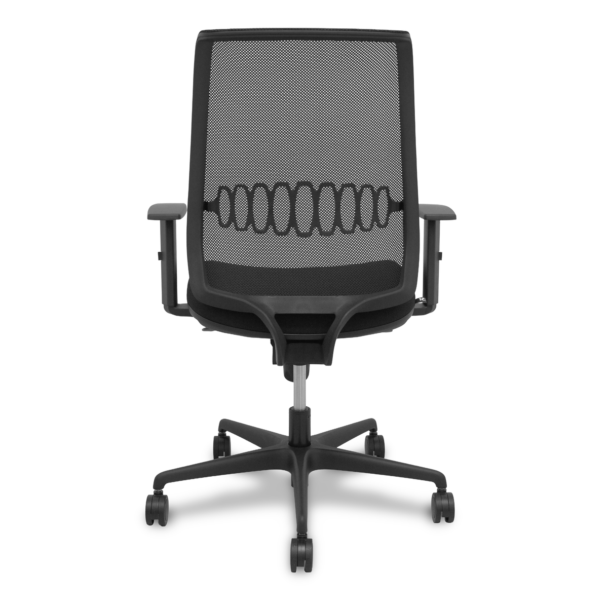 Silla de oficina Piqueras y Crespo Alares Malla + Bali - Sincro · Brazos regulables - Tonos - Negro