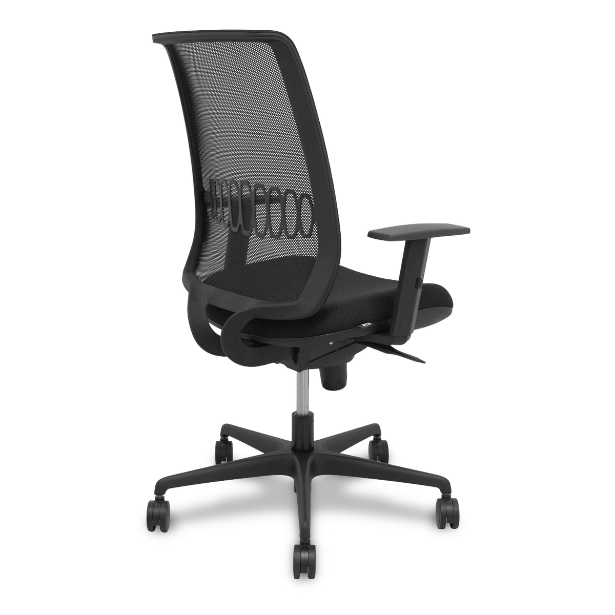 Silla de oficina Piqueras y Crespo Alares Malla + Bali - Sincro · Brazos regulables - Tonos - Negro