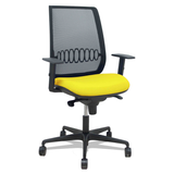 Silla de oficina Piqueras y Crespo Alares Malla + Bali - Sincro · Brazos regulables - Colores - Amarillo