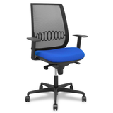 Silla de oficina Piqueras y Crespo Alares Malla + Bali - Sincro · Brazos regulables - Colores - Azul