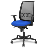 Silla de oficina Piqueras y Crespo Alares Malla + Bali - Sincro · Brazos regulables - Colores - Azul