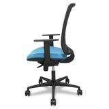 Silla de oficina Piqueras y Crespo Alares Malla + Bali - Sincro · Brazos regulables - Colores - Azul Cielo