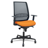Silla de oficina Piqueras y Crespo Alares Malla + Bali - Sincro · Brazos regulables - Colores - Naranja