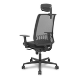Silla de oficina Piqueras y Crespo Alares Malla Cabecero Malla + Bali - Sincro · Brazos - Negro