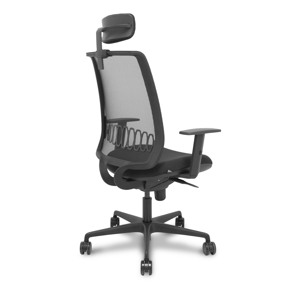 Silla de oficina Piqueras y Crespo Alares Malla Cabecero Malla + Bali - Sincro · Brazos - Negro