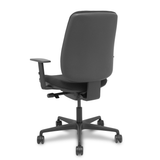 Silla de oficina Piqueras y Crespo Alares Tapizada Bali - Sincro con traslack · Brazos - Negro