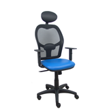 Silla de oficina Piqueras y Crespo Alocen Malla + - Ref. fabricante 345SM840SP100B10CRNC - Azul