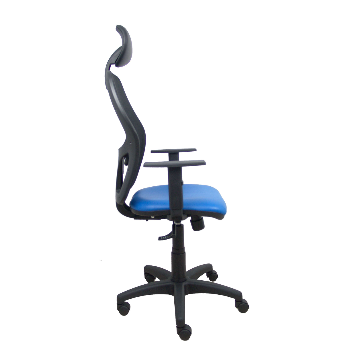 Silla de oficina Piqueras y Crespo Alocen Malla + - Ref. fabricante 345SM840SP100B10CRNC - Azul