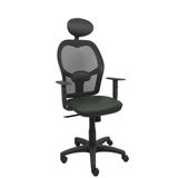 Silla de oficina Piqueras y Crespo Alocen Malla + - Ref. fabricante 345SM840SP100B10CRNC - Gris Oscuro
