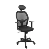 Silla de oficina Piqueras y Crespo Alocen Malla + - Ref. fabricante 345SM840SP100B10CRNC - Negro