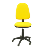 Silla de oficina Piqueras y Crespo Ayna Bali - Ruedas parquet - Ref. fabricante 04CPB426RP - Amarillo
