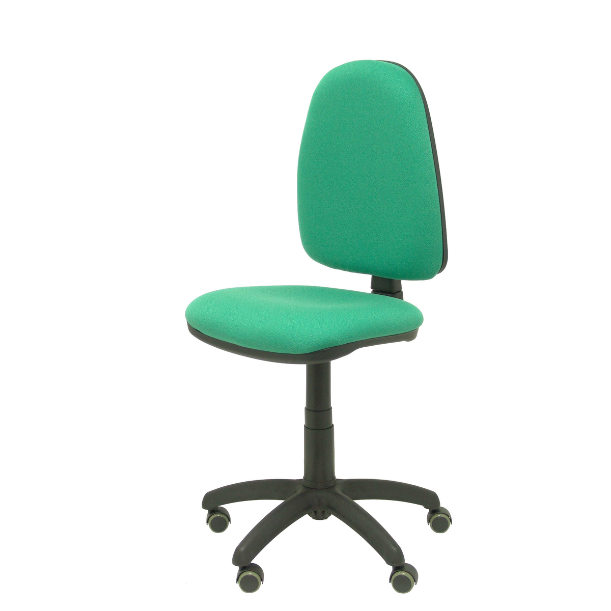 Silla de oficina Piqueras y Crespo Ayna Bali - Ruedas parquet - Ref. fabricante 04CPB426RP - Verde Esmeralda