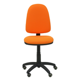 Silla de oficina Piqueras y Crespo Ayna Bali - Ruedas parquet - Ref. fabricante 04CPB426RP - Naranja