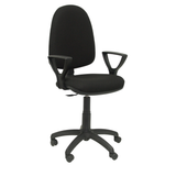 Silla de oficina Piqueras y Crespo Ayna Bali - Brazos fijos - Ref. fabricante 04CPBALI840BGOLFRF - Negro