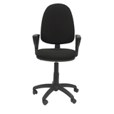Silla de oficina Piqueras y Crespo Ayna Bali - Brazos fijos - Ref. fabricante 04CPBALI840BGOLFRF - Negro