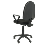 Silla de oficina Piqueras y Crespo Ayna Bali - Brazos fijos - Ref. fabricante 04CPBALI840BGOLFRF - Negro