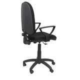 Silla de oficina Piqueras y Crespo Ayna Bali - Brazos fijos - Ref. fabricante 04CPBALI840BGOLFRF - Negro