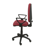Silla de oficina Piqueras y Crespo Ayna Bali - Brazos fijos - Ref. fabricante 04CPBALI220BGOLF - Granate