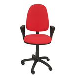 Silla de oficina Piqueras y Crespo Ayna Bali - Brazos fijos - Ref. fabricante 04CPBALI220BGOLF - Rojo