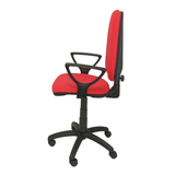 Silla de oficina Piqueras y Crespo Ayna Bali - Brazos fijos - Ref. fabricante 04CPBALI220BGOLF - Rojo