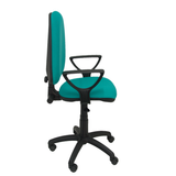 Silla de oficina Piqueras y Crespo Ayna Bali - Brazos fijos - Ref. fabricante 04CPBALI220BGOLF - Turquesa