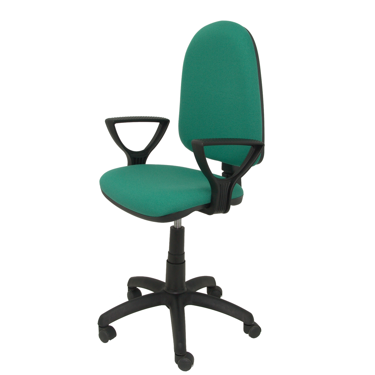 Silla de oficina Piqueras y Crespo Ayna Bali - Brazos fijos - Ref. fabricante 04CPBALI220BGOLF - Verde Esmeralda