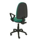 Silla de oficina Piqueras y Crespo Ayna Bali - Brazos fijos - Ref. fabricante 04CPBALI220BGOLF - Verde Esmeralda