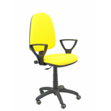 Silla de oficina Piqueras y Crespo Ayna Bali - Brazos fijos - Ref. fabricante 04CPBALI100BGOLFRP - Amarillo