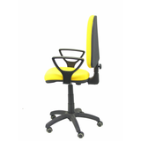 Silla de oficina Piqueras y Crespo Ayna Bali - Brazos fijos - Ref. fabricante 04CPBALI100BGOLFRP - Amarillo