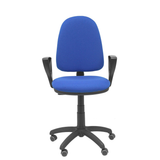 Silla de oficina Piqueras y Crespo Ayna Bali - Brazos fijos - Ref. fabricante 04CPBALI100BGOLFRP - Azul