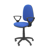 Silla de oficina Piqueras y Crespo Ayna Bali - Brazos fijos - Ref. fabricante 04CPBALI100BGOLFRP - Azul