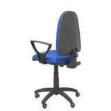 Silla de oficina Piqueras y Crespo Ayna Bali - Brazos fijos - Ref. fabricante 04CPBALI100BGOLFRP - Azul