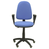 Silla de oficina Piqueras y Crespo Ayna Bali - Brazos fijos - Ref. fabricante 04CPBALI100BGOLFRP - Azul Claro