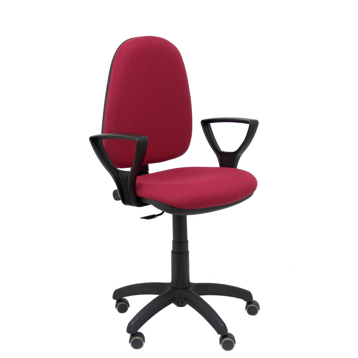 Silla de oficina Piqueras y Crespo Ayna Bali - Brazos fijos - Ref. fabricante 04CPBALI100BGOLFRP - Granate
