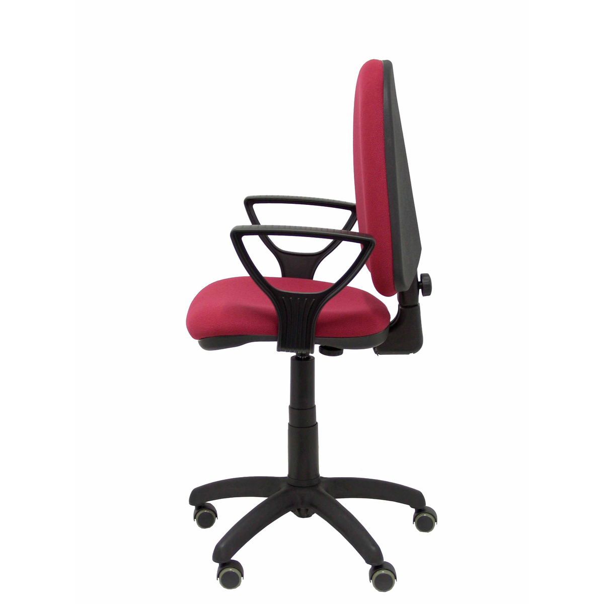 Silla de oficina Piqueras y Crespo Ayna Bali - Brazos fijos - Ref. fabricante 04CPBALI100BGOLFRP - Granate