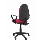 Silla de oficina Piqueras y Crespo Ayna Bali - Brazos fijos - Ref. fabricante 04CPBALI100BGOLFRP - Granate