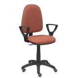 Silla de oficina Piqueras y Crespo Ayna Bali - Brazos fijos - Ref. fabricante 04CPBALI100BGOLFRP - Marron