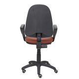 Silla de oficina Piqueras y Crespo Ayna Bali - Brazos fijos - Ref. fabricante 04CPBALI100BGOLFRP - Marron