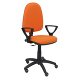 Silla de oficina Piqueras y Crespo Ayna Bali - Brazos fijos - Ref. fabricante 04CPBALI100BGOLFRP - Naranja