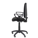 Silla de oficina Piqueras y Crespo Ayna Bali - Brazos fijos - Ref. fabricante 04CPBALI100BGOLFRP - Negro