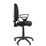 Silla de oficina Piqueras y Crespo Ayna Bali - Brazos fijos - Ref. fabricante 04CPBALI100BGOLFRP - Negro